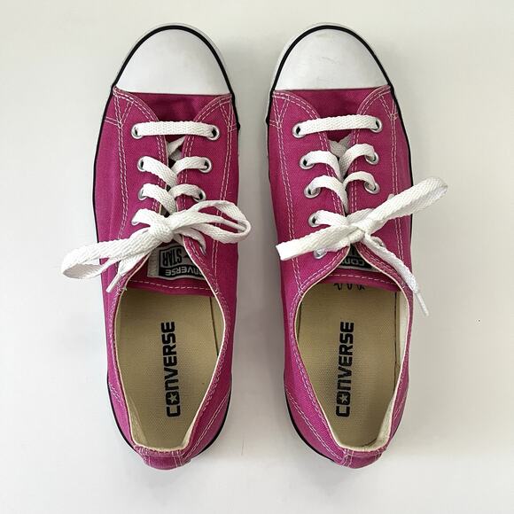 Converse Chuck Taylor All Star Dainty Ox Low Canvas Lace Sneaker 547153F Women 8 - Picture 6 of 11